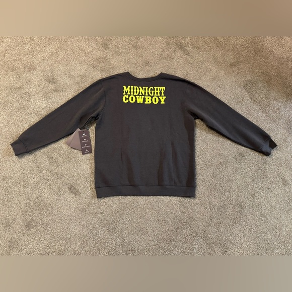 Love For Humanity Couture Ultra Fleece size M Midnight Cowboy Sweater unisex - Picture 8 of 11